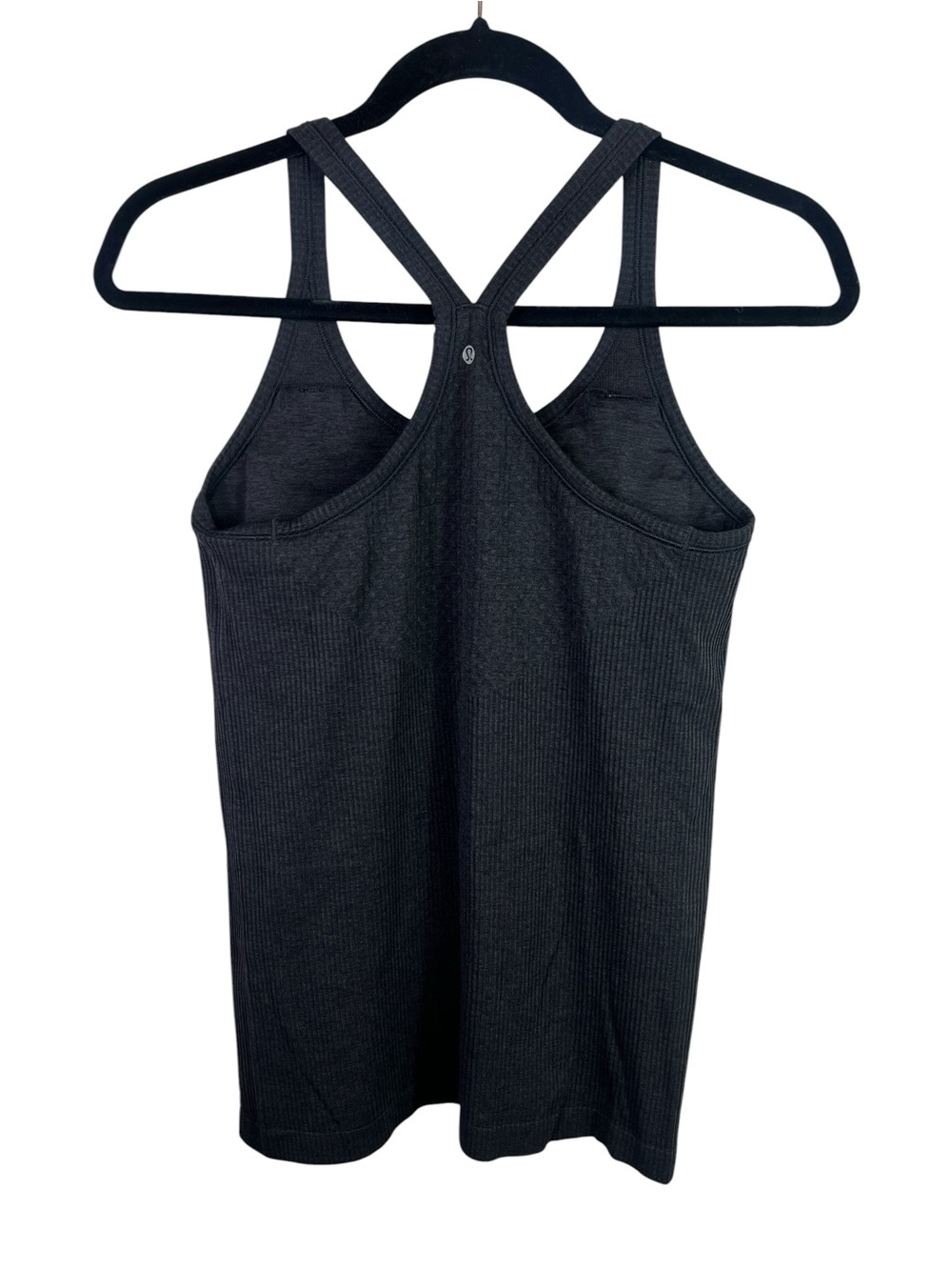Lululemon Athletica Ebb To Street Tank Light Support Charcoal Gray Women Size 8 - Picture 5 of 8